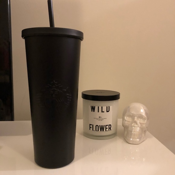 Starbucks Other - New Starbucks Matte Black Venti Cold Cup 🖤